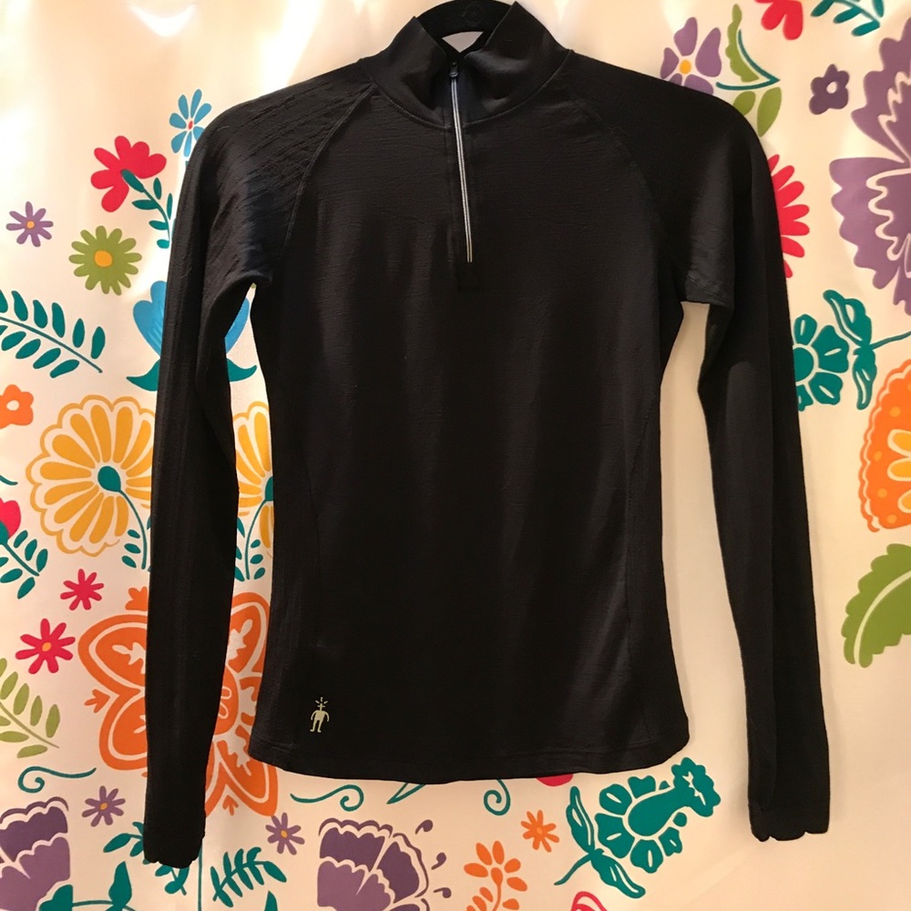 🌟EUC Smartwool PhD 1/4 zip XS
